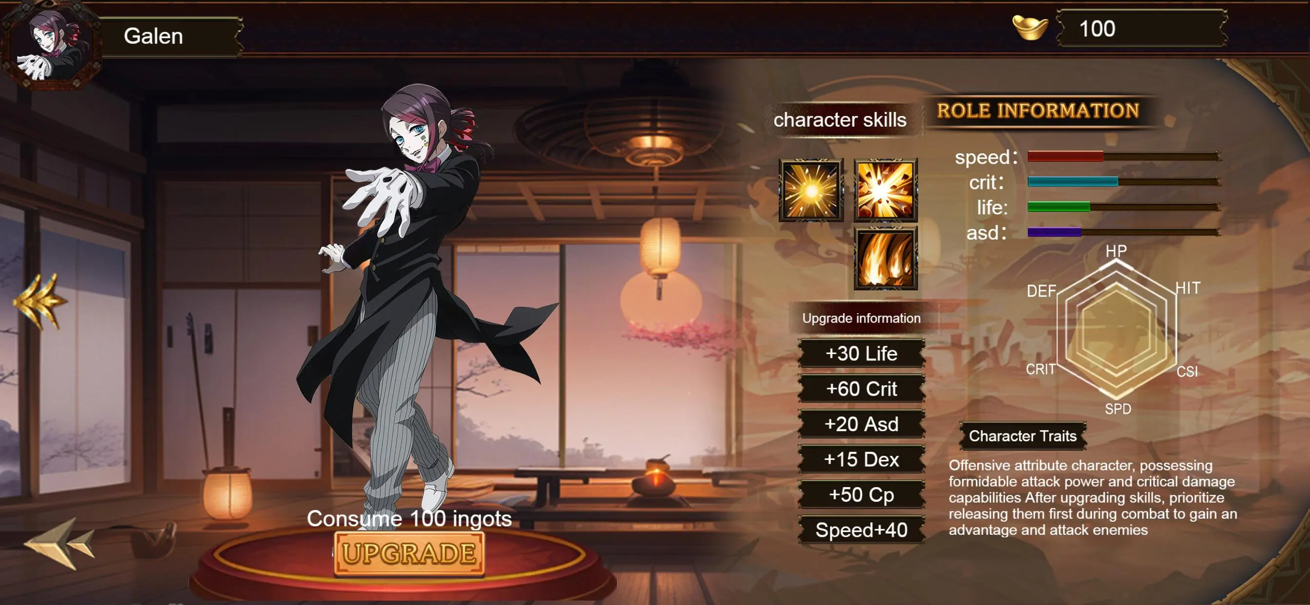 Character Information